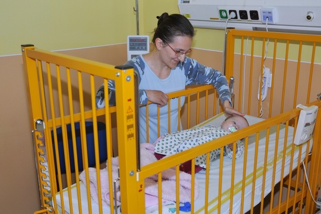 hospitalizovaná maminka Jana Fiamoli s dcerou